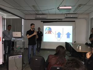 Aula presencial do primeiro módulo do curso de Pós Graduação em Práticas Pedagógicas