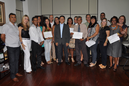 Foto da primeira turma